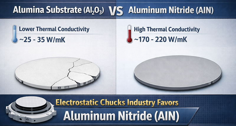 Alumina Substrate vs Aluminum Nitride Substrate Alumina Substrate vs Aluminum Nitride Substrate