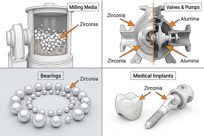 Alumina & Zirconia