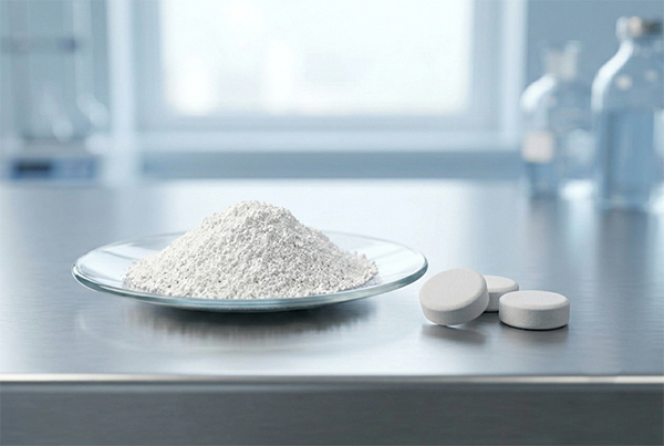 white ceramic powder
