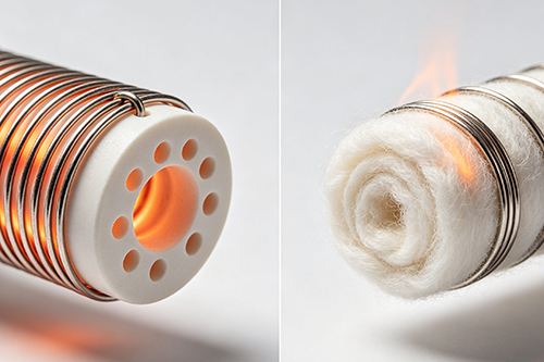 Ceramic Heating Coil Versus Cotton Coil